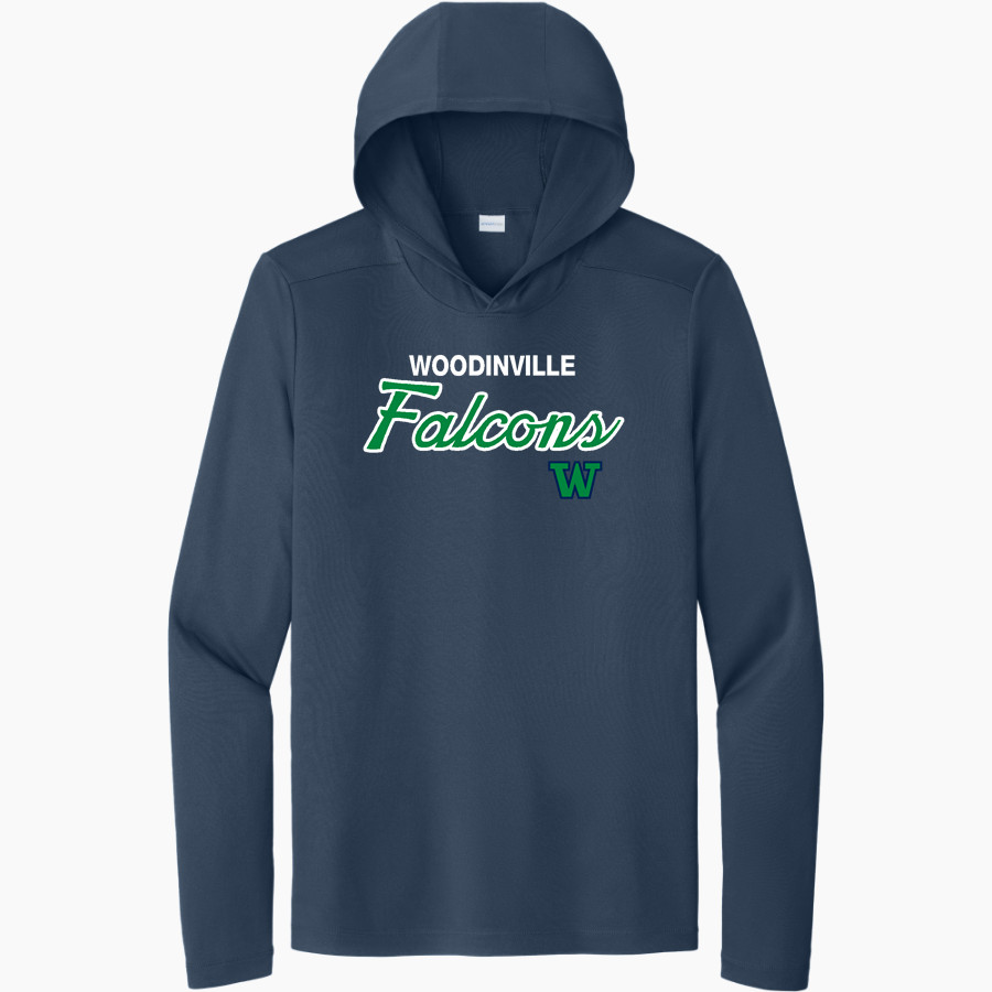 WOODINVILLE HIGH SCHOOL FALCONS Sport-Tek Men's Posi-UV Long Sleeve Hoodie