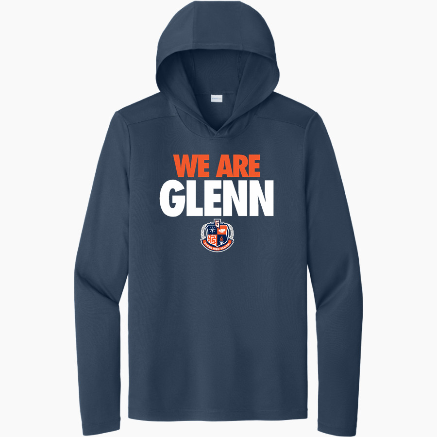 Glenn Grizzlies <span class="pdp-name-mascot">Tom Glenn Grizzlies</span> Sport-Tek Men's Posi-UV Long Sleeve Hoodie