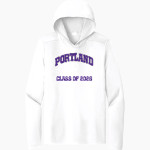 Portland Panthers <span class="pdp-name-mascot">Portland Panthers</span> Sport-Tek Men's Posi-UV Long Sleeve Hoodie Front Thumbnail