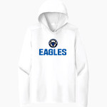 Christian Life School Eagles <span class="pdp-name-mascot">Christian Life School Eagles</span> Sport-Tek Men's Posi-UV Long Sleeve Hoodie Front Thumbnail
