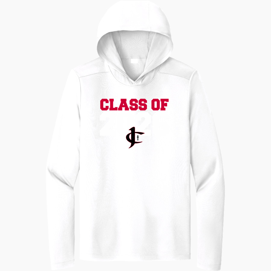 Jupiter Christian Eagles <span class="pdp-name-mascot">Jupiter Eagles</span> Sport-Tek Men's Posi-UV Long Sleeve Hoodie