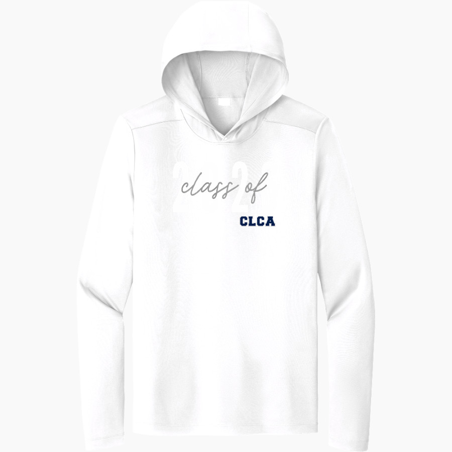 Crown of Life Knights <span class="pdp-name-mascot">Crown of Life Christian Academy Knights</span> Sport-Tek Men's Posi-UV Long Sleeve Hoodie