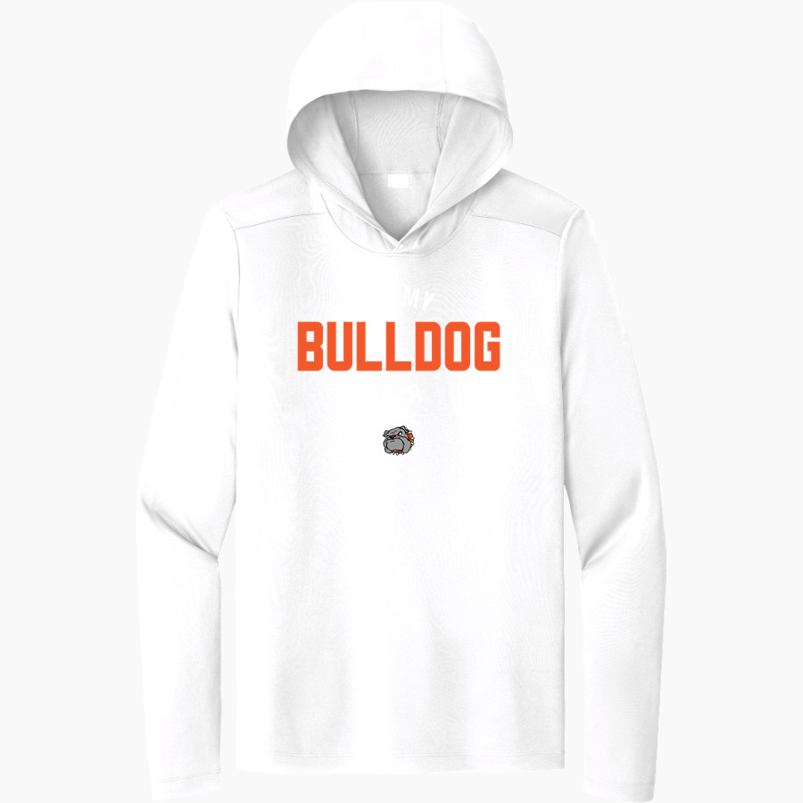 WATERLOO HIGH SCHOOL BULLDOGS <span class="pdp-name-mascot">WATERLOO BULLDOGS</span> Sport-Tek Men's Posi-UV Long Sleeve Hoodie