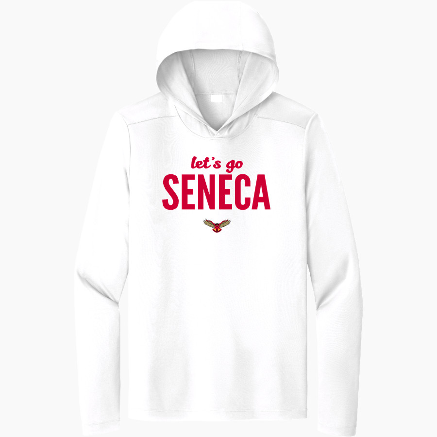 SENECA HIGH SCHOOL REDHAWKS <span class="pdp-name-mascot">SENECA REDHAWKS</span> Sport-Tek Men's Posi-UV Long Sleeve Hoodie