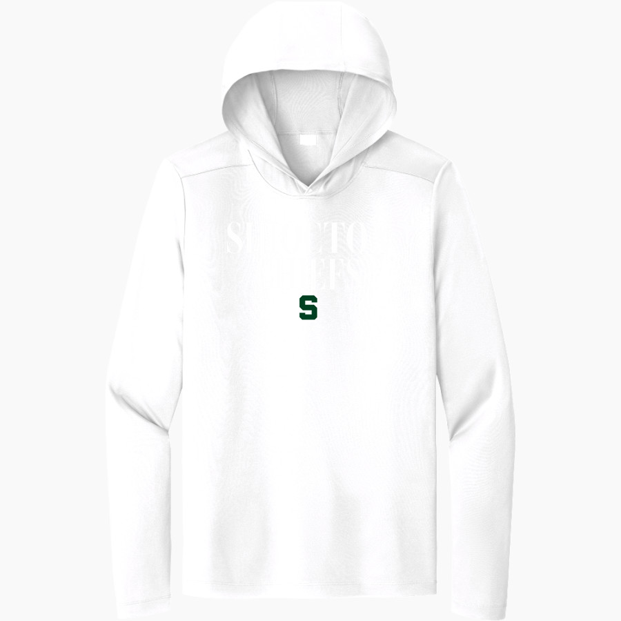 SHIOCTON HIGH SCHOOL CHIEFS <span class="pdp-name-mascot">SHIOCTON CHIEFS</span> Sport-Tek Men's Posi-UV Long Sleeve Hoodie