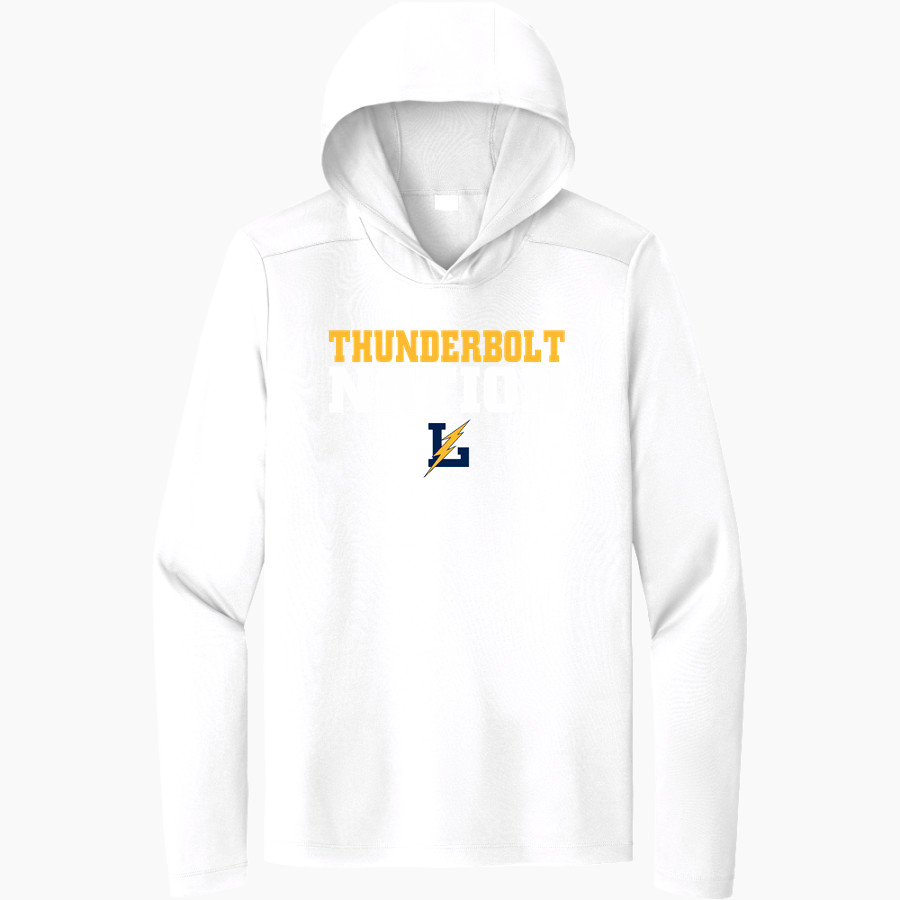 LITTLESTOWN HIGH SCHOOL THUNDERBOLTS <span class="pdp-name-mascot">LITTLESTOWN THUNDERBOLTS</span> Sport-Tek Men's Posi-UV Long Sleeve Hoodie
