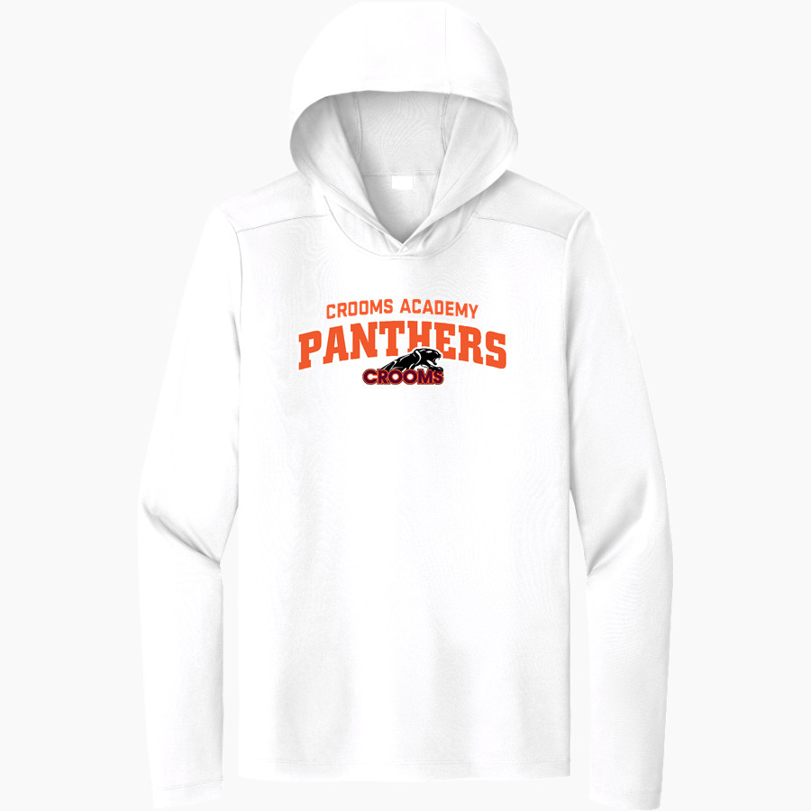 CROOMS ACADEMY PANTHERS <span class="pdp-name-mascot">CROOMS ACADEMY PANTHERS</span> Sport-Tek Men's Posi-UV Long Sleeve Hoodie