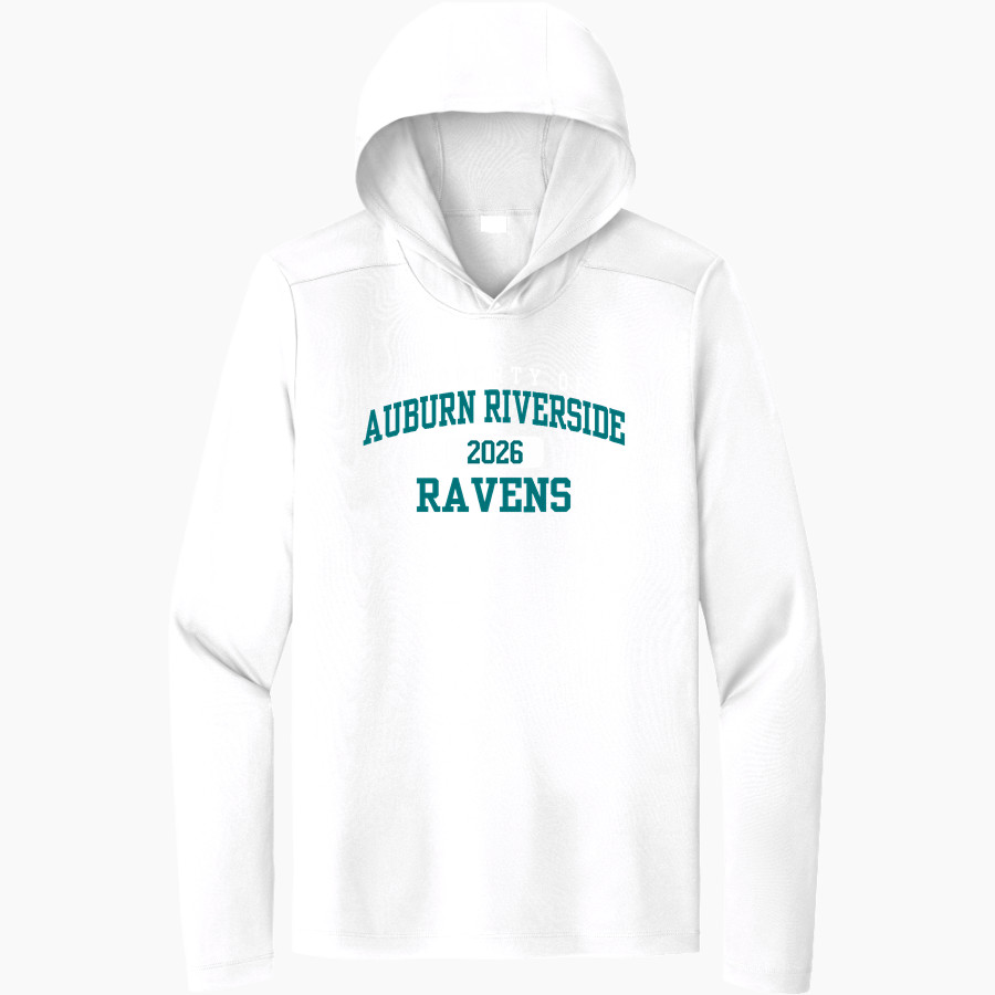 AUBURN RIVERSIDE HIGH SCHOOL RAVENS <span class="pdp-name-mascot">AUBURN RIVERSIDE RAVENS</span> Sport-Tek Men's Posi-UV Long Sleeve Hoodie