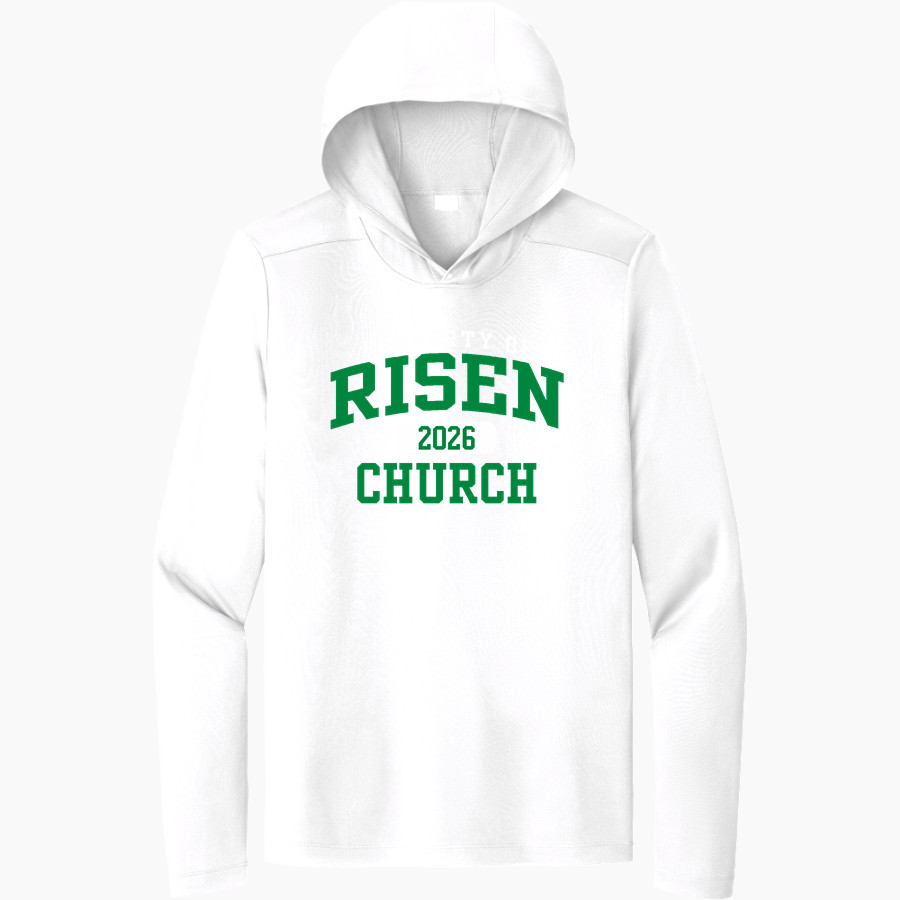 Risen Church <span class="pdp-name-mascot">Risen Church</span> Sport-Tek Men's Posi-UV Long Sleeve Hoodie