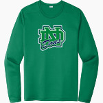 Notre Dame College Prep The Official Online Store <span class="pdp-name-mascot">Notre Dame Dons</span> Sport-Tek Men's Posi-UV Pro Long Sleeve T-Shirt Front Thumbnail