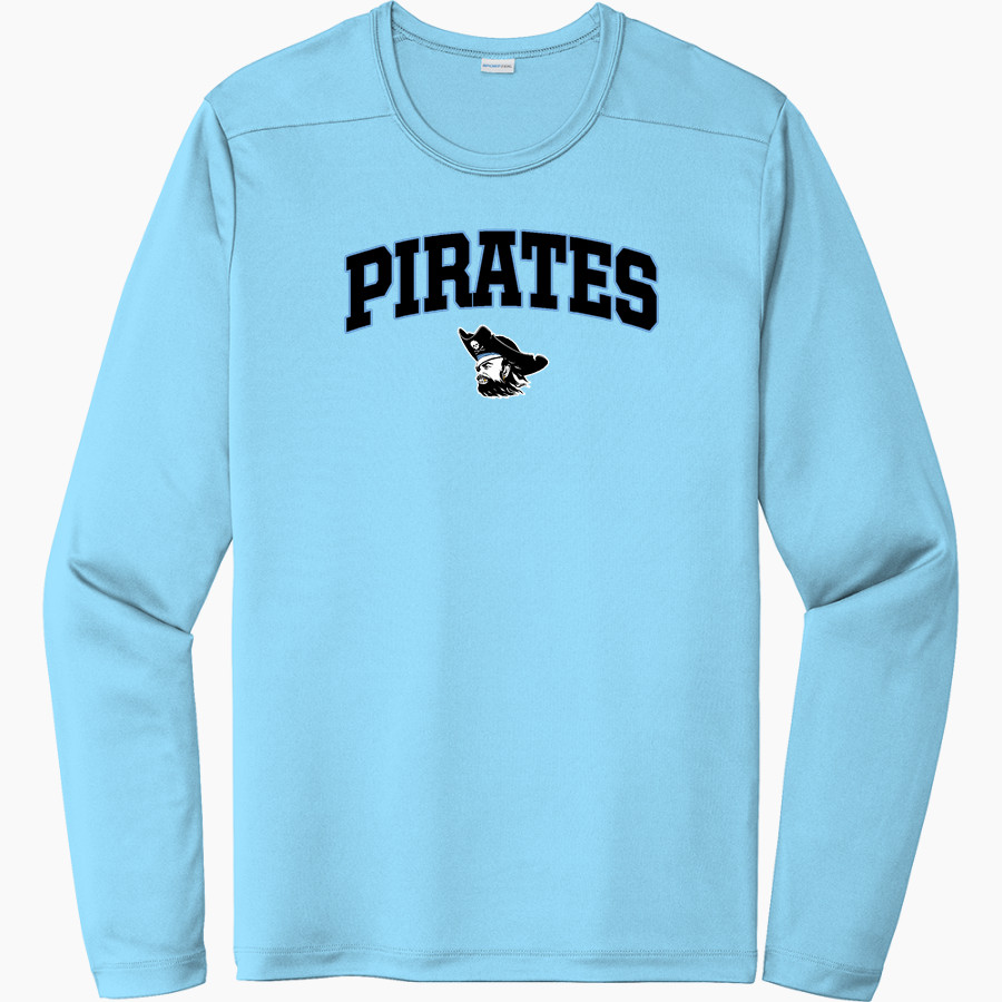 RIVERSIDE PIRATES The Official Online Store Sport-Tek Men's Posi-UV Pro Long Sleeve T-Shirt