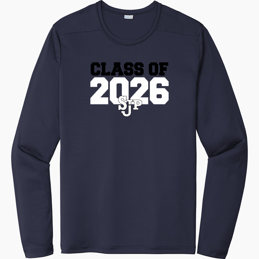 St. John's Prep Red Storm Sport-Tek Men's Posi-UV Pro Long Sleeve T-Shirt