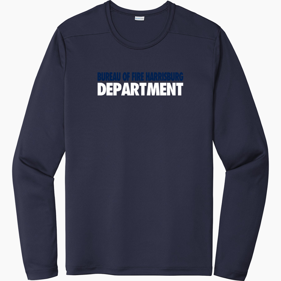 Bureau Of Fire Harrisburg Department <span class="pdp-name-mascot">Bureau Of Fire Harrisburg Department</span> Sport-Tek Men's Posi-UV Pro Long Sleeve T-Shirt