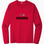Benedictine University Mesa Redhawks Sport-Tek Men's Posi-UV Pro Long Sleeve T-Shirt Front Thumbnail