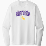 BLOOMINGTON HIGH SCHOOL PURPLE RAIDERS <span class="pdp-name-mascot">BLOOMINGTON PURPLE RAIDERS</span> Sport-Tek Men's Posi-UV Pro Long Sleeve T-Shirt Front Thumbnail