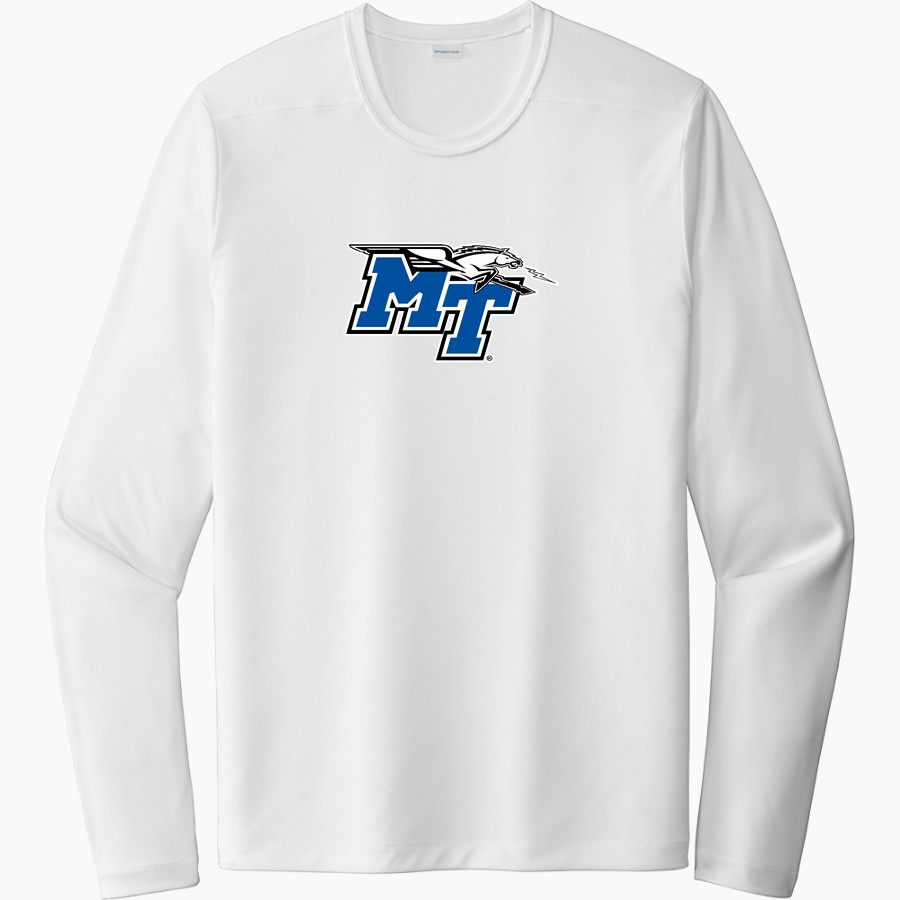 MTSU Blue Raiders <span class="pdp-name-mascot">MTSU Blue Raiders</span> Sport-Tek Men's Posi-UV Pro Long Sleeve T-Shirt