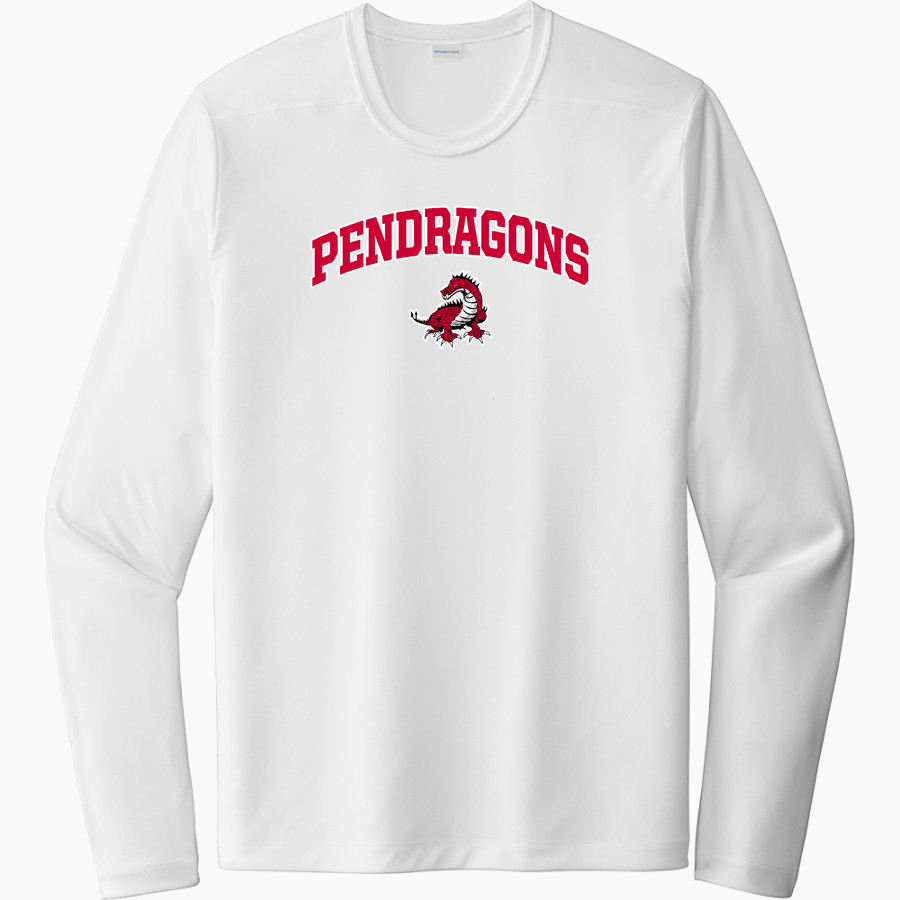PENDER HIGH SCHOOL PENDRAGONS <span class="pdp-name-mascot">PENDER PENDRAGONS</span> Sport-Tek Men's Posi-UV Pro Long Sleeve T-Shirt