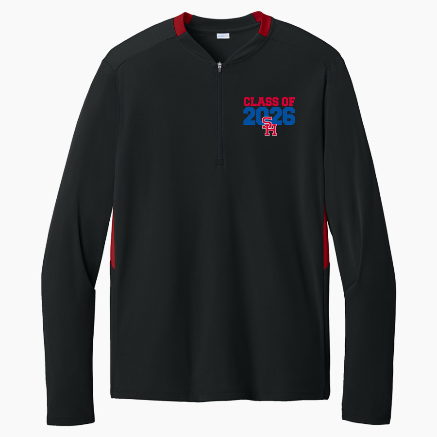 SAM HOUSTON HIGH SCHOOL TEXANS <span class="pdp-name-mascot">SAM HOUSTON TEXANS</span> Sport-Tek Club 1/4-Zip Pullover