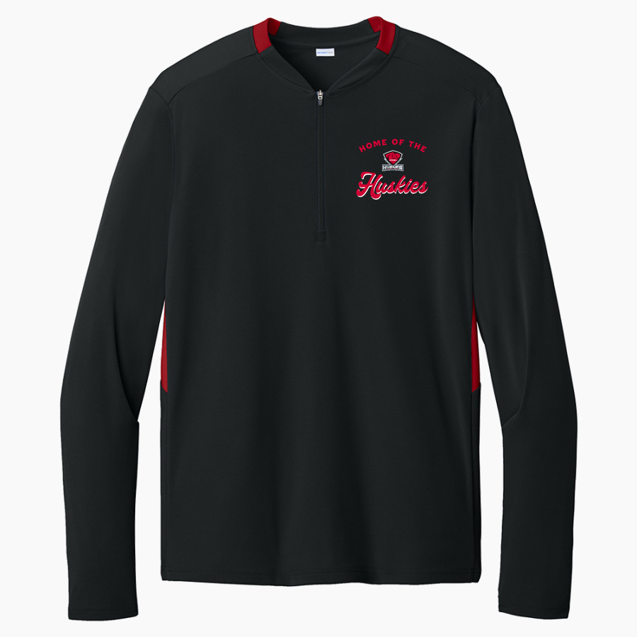 CARDINAL HIGH SCHOOL HUSKIES Sport-Tek Club 1/4-Zip Pullover