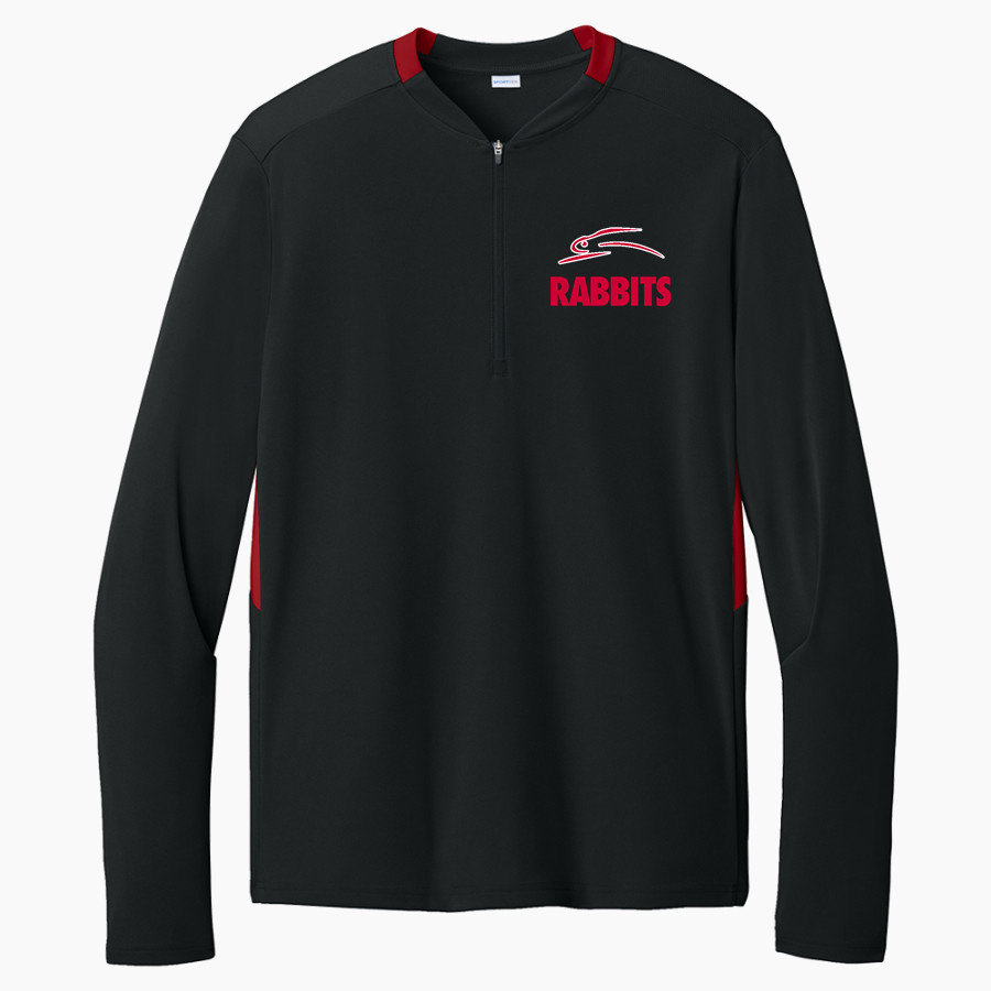 DELTA HIGH SCHOOL RABBITS <span class="pdp-name-mascot">DELTA RABBITS</span> Sport-Tek Club 1/4-Zip Pullover