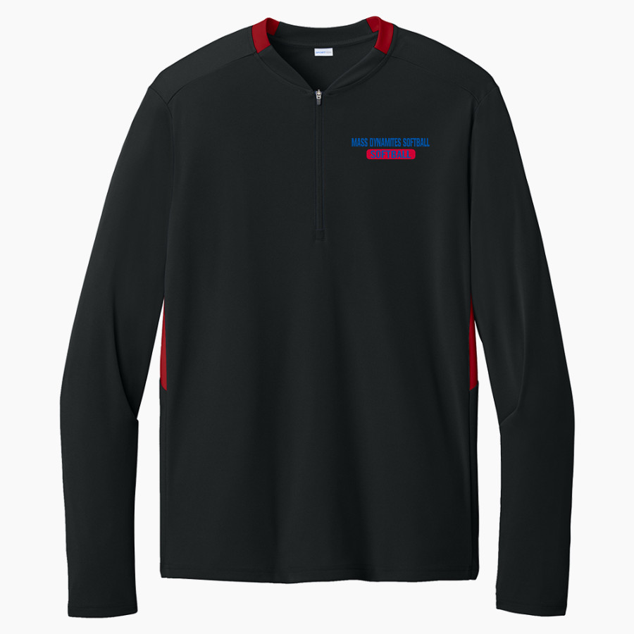 Mass Dynamites Softball Softball Sport-Tek Club 1/4-Zip Pullover