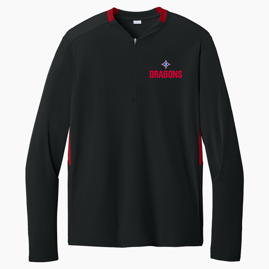 Jefferson Dragons <span class="pdp-name-mascot">Jefferson Dragons</span> Sport-Tek Club 1/4-Zip Pullover