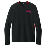 Clarkson-Leigh Patriots <span class="pdp-name-mascot">Clarkson-Leigh Patriots</span> Sport-Tek Club 1/4-Zip Pullover Front Thumbnail