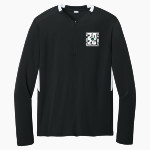 Pine Cobble Pine Cobble Sport-Tek Club 1/4-Zip Pullover Front Thumbnail