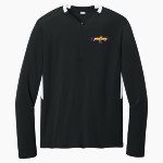 Logan-magnolia Community Panthers <span class="pdp-name-mascot">Logan-magnolia Community Panthers</span> Sport-Tek Club 1/4-Zip Pullover Front Thumbnail