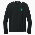 Gunston Herons <span class="pdp-name-mascot">Gunston Herons</span> Sport-Tek Club 1/4-Zip Pullover Front Thumbnail