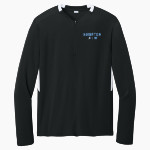 HAMPTON HIGH SCHOOL BULLDOGS <span class="pdp-name-mascot">HAMPTON BULLDOGS</span> Sport-Tek Club 1/4-Zip Pullover Front Thumbnail