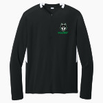 HILLCREST HIGH SCHOOL HUSKIES <span class="pdp-name-mascot">HILLCREST HUSKIES</span> Sport-Tek Club 1/4-Zip Pullover Front Thumbnail