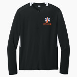 Johnson Atom Smashers <span class="pdp-name-mascot">Sol C. Johnson Atom Smashers</span> Sport-Tek Club 1/4-Zip Pullover Front Thumbnail