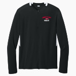 Minnehaha Academy Redhawks <span class="pdp-name-mascot">Minnehaha Academy Redhawks</span> Sport-Tek Club 1/4-Zip Pullover Front Thumbnail