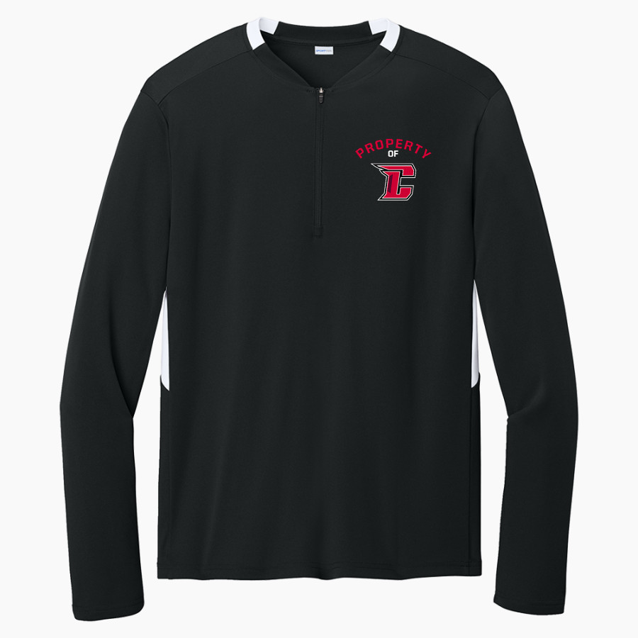 CHURCHILL HIGH SCHOOL CHARGERS <span class="pdp-name-mascot">CHURCHILL CHARGERS</span> Sport-Tek Club 1/4-Zip Pullover