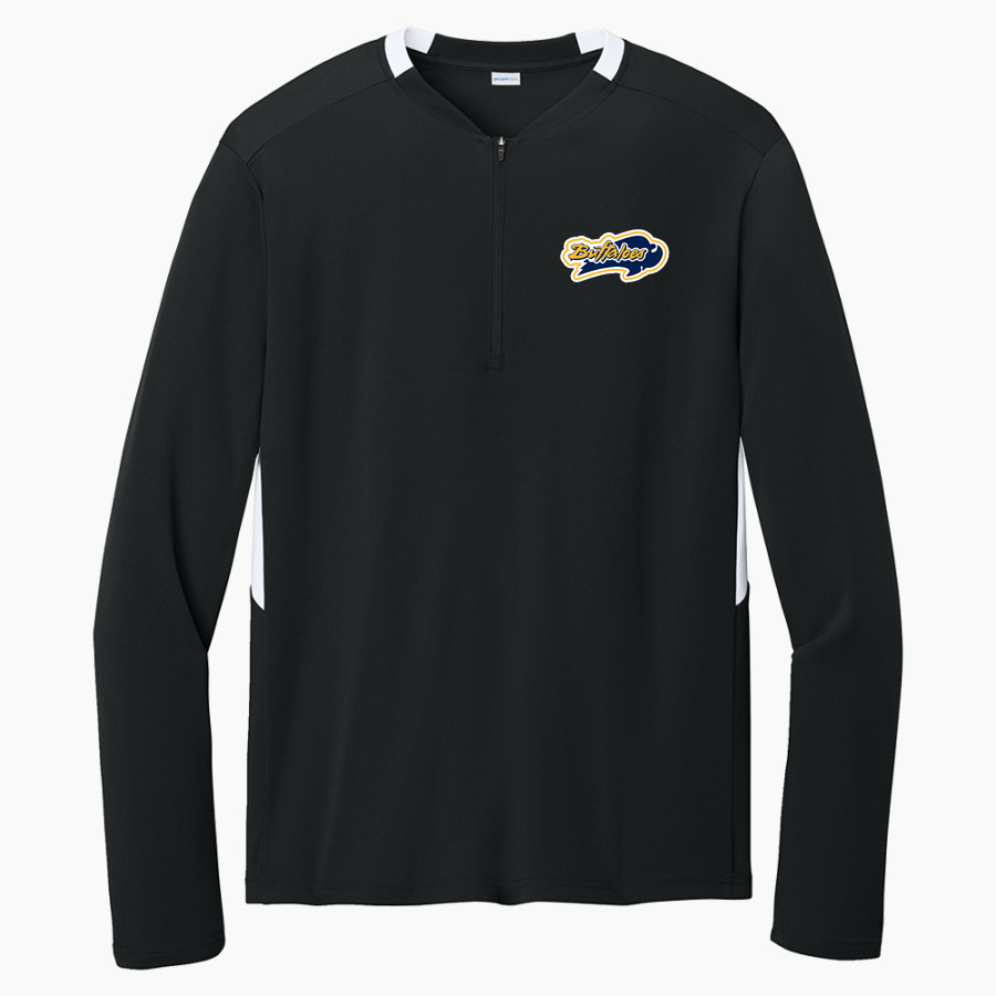 Elm Creek Buffaloes <span class="pdp-name-mascot">Elm Creek Buffaloes</span> Sport-Tek Club 1/4-Zip Pullover