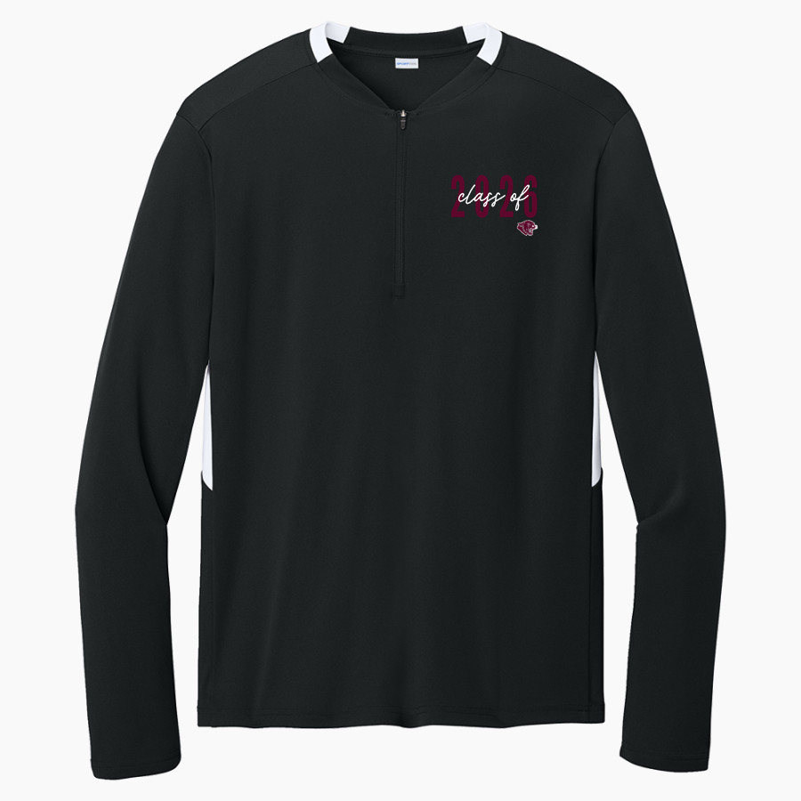 MERRYVILLE HIGH SCHOOL PANTHERS <span class="pdp-name-mascot">MERRYVILLE PANTHERS</span> Sport-Tek Club 1/4-Zip Pullover