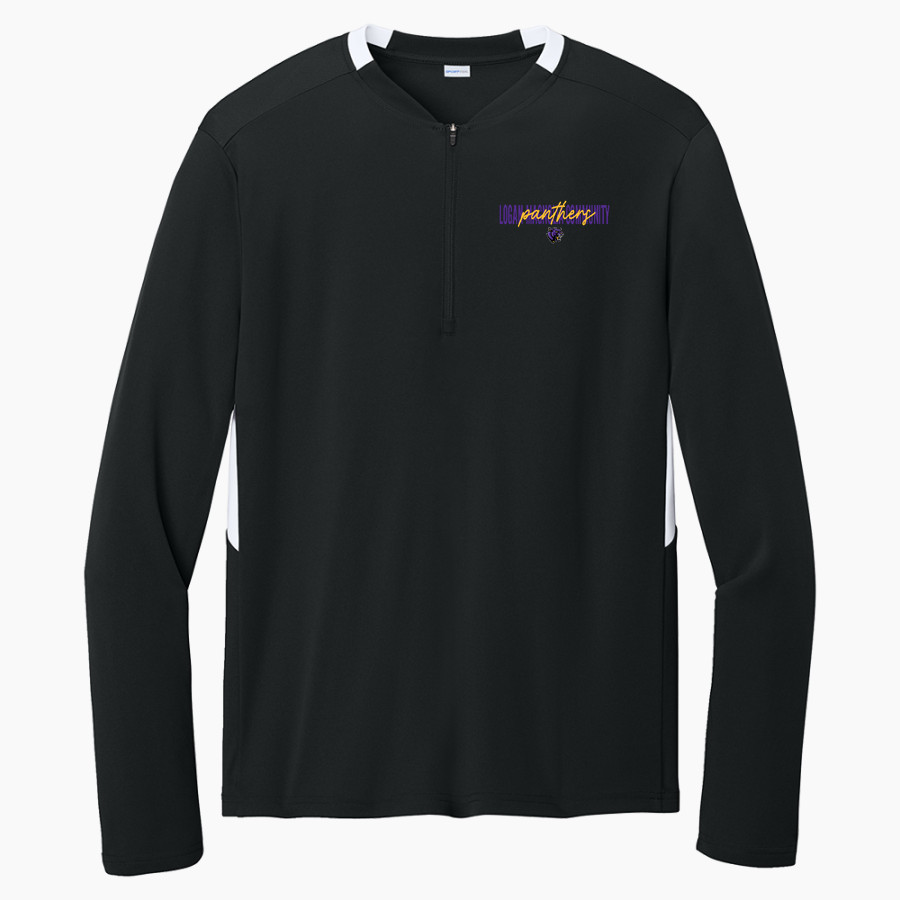 Logan-magnolia Community Panthers <span class="pdp-name-mascot">Logan-magnolia Community Panthers</span> Sport-Tek Club 1/4-Zip Pullover