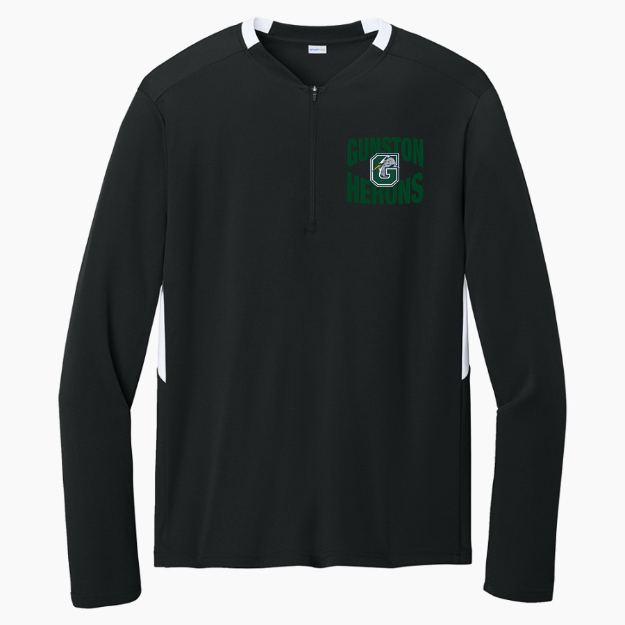 Gunston Herons <span class="pdp-name-mascot">Gunston Herons</span> Sport-Tek Club 1/4-Zip Pullover