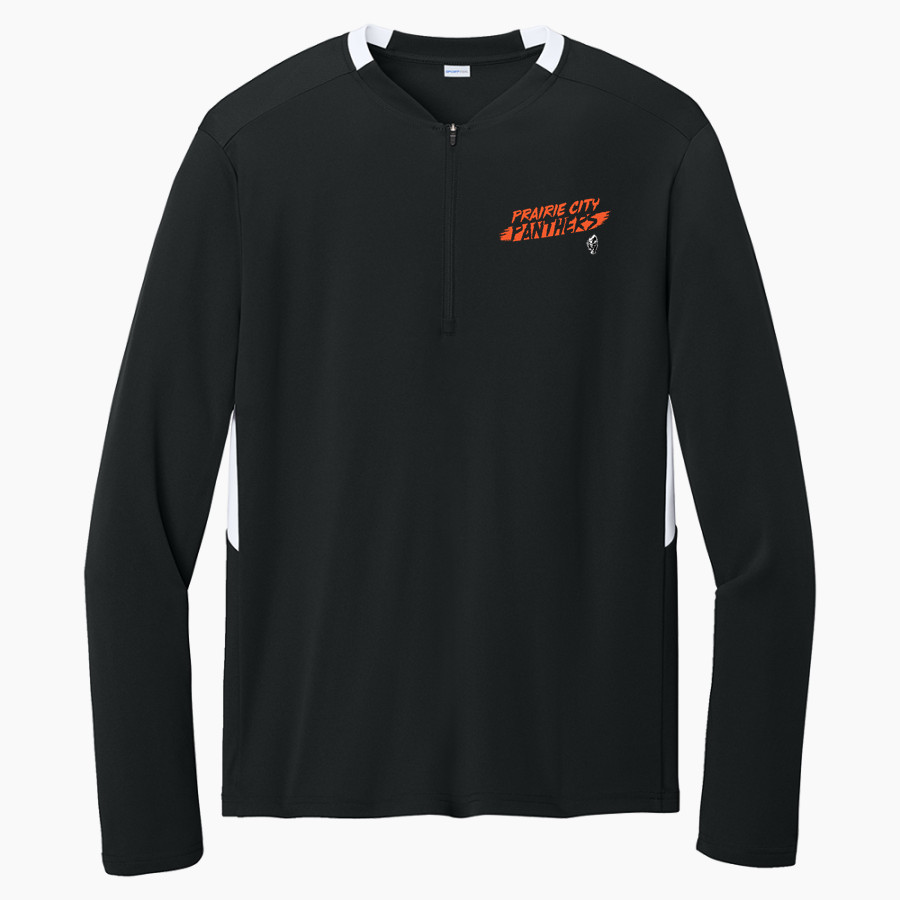 PRAIRIE CITY SCHOOL PANTHERS <span class="pdp-name-mascot">PRAIRIE CITY PANTHERS</span> Sport-Tek Club 1/4-Zip Pullover
