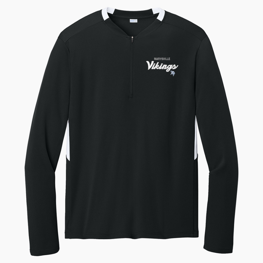 MARYSVILLE HIGH SCHOOL VIKINGS <span class="pdp-name-mascot">MARYSVILLE VIKINGS</span> Sport-Tek Club 1/4-Zip Pullover