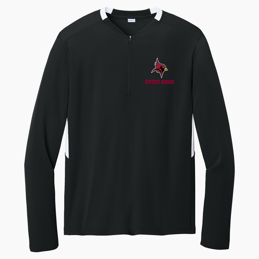 Fisher Cardinals <span class="pdp-name-mascot">Fisher Cardinals</span> Sport-Tek Club 1/4-Zip Pullover