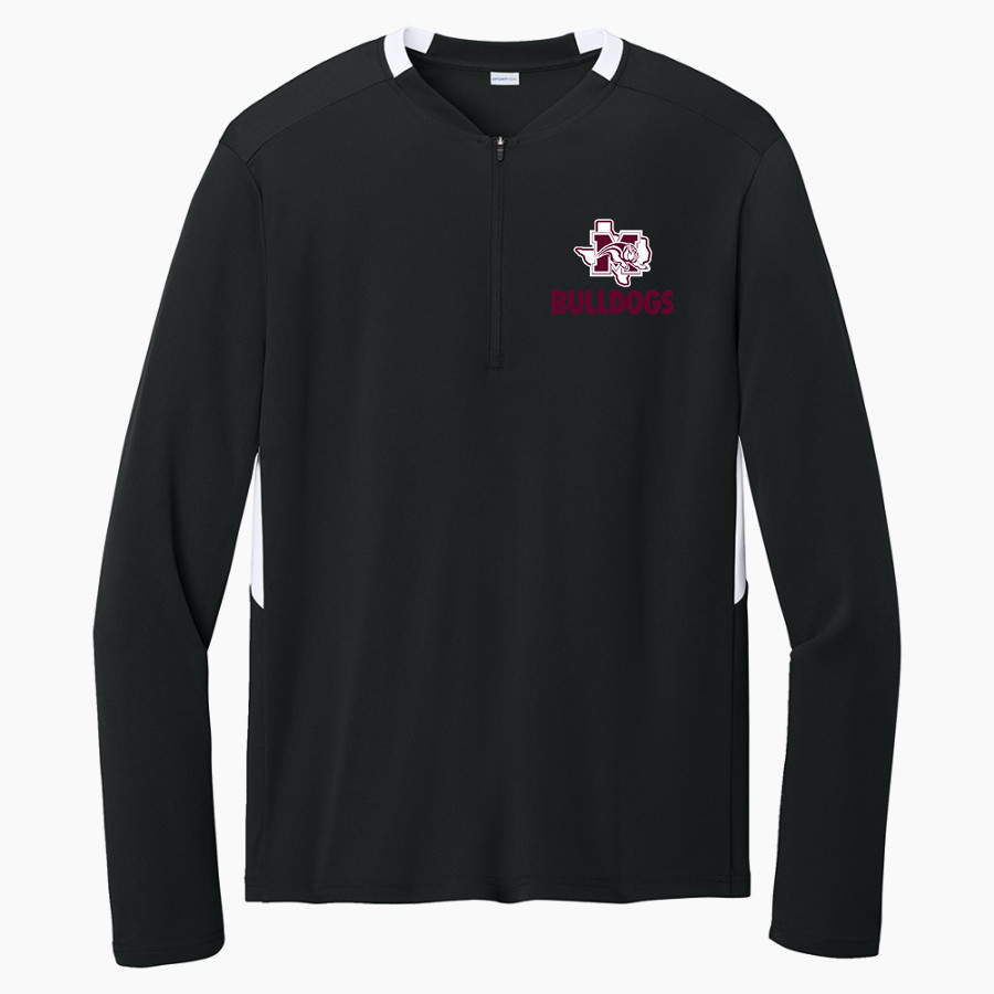 MILLSAP HIGH SCHOOL BULLDOGS <span class="pdp-name-mascot">MILLSAP BULLDOGS</span> Sport-Tek Club 1/4-Zip Pullover