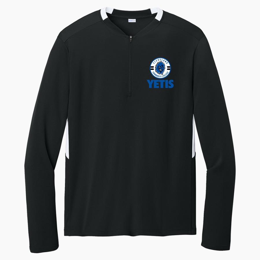 Cleveland Community College Yetis Sport-Tek Club 1/4-Zip Pullover