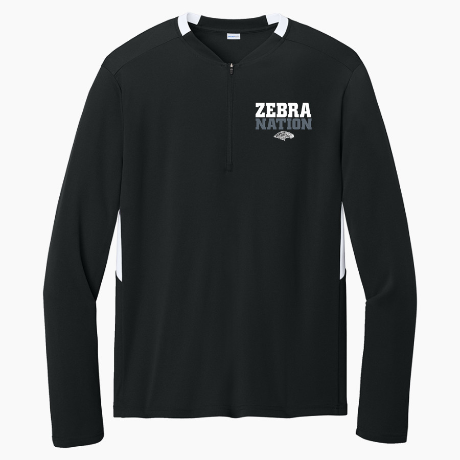 GRANDVIEW HIGH SCHOOL ZEBRAS Sport-Tek Club 1/4-Zip Pullover