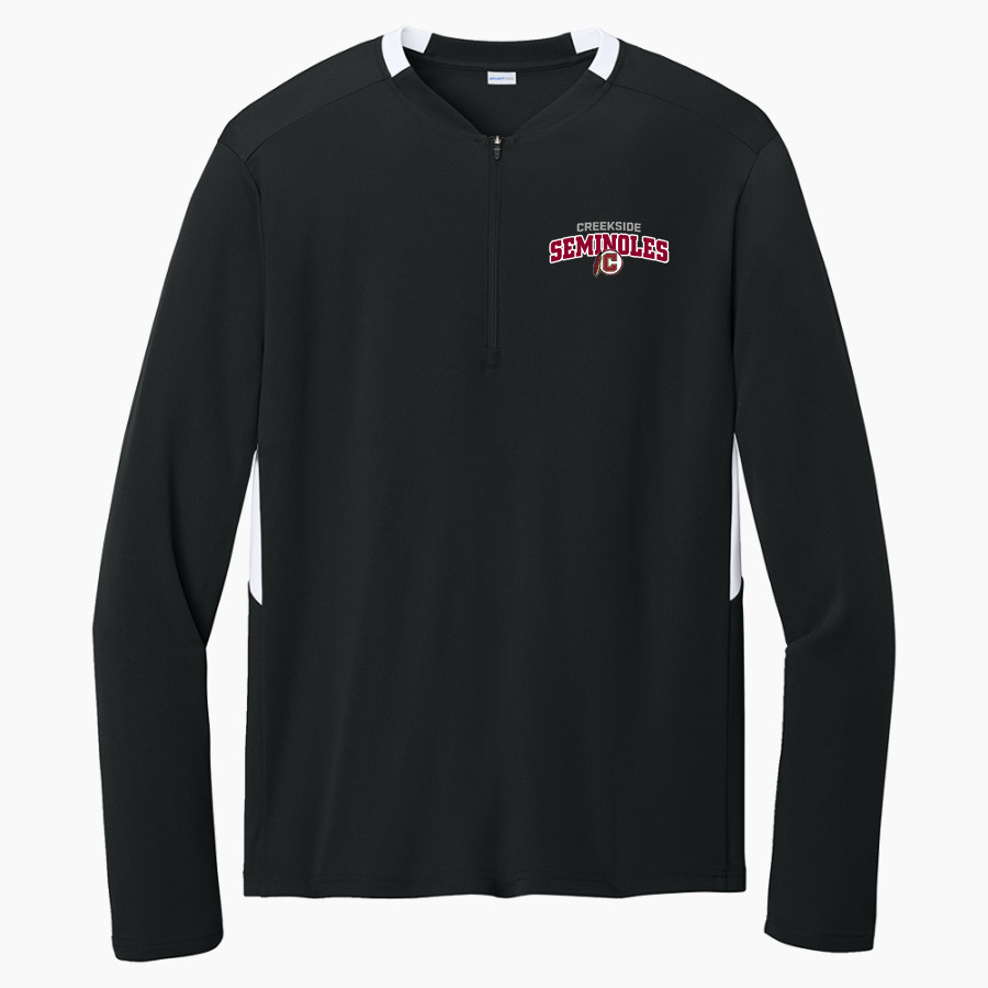 Creekside Seminoles <span class="pdp-name-mascot">Creekside Seminoles</span> Sport-Tek Club 1/4-Zip Pullover