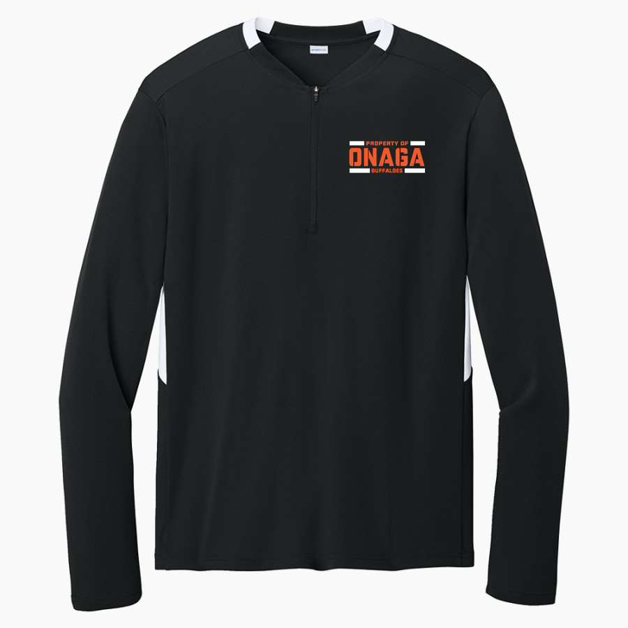 ONAGA HIGH SCHOOL BUFFALOES <span class="pdp-name-mascot">ONAGA BUFFALOES</span> Sport-Tek Club 1/4-Zip Pullover