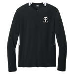 Pate Pandas <span class="pdp-name-mascot">Pate Elementary School Pandas</span> Sport-Tek Club 1/4-Zip Pullover Front Thumbnail