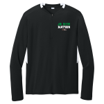 ULS Jr. Bows <span class="pdp-name-mascot">Junior Rainbows</span> Sport-Tek Club 1/4-Zip Pullover Front Thumbnail
