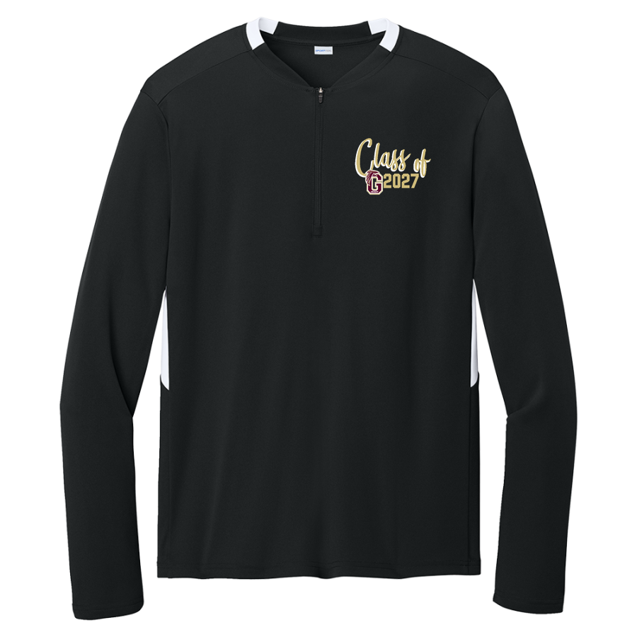 WM E GRADY VOC TECH SCHOOL FALCONS <span class="pdp-name-mascot">GRADY HIGH SCHOOL FALCONS</span> Sport-Tek Club 1/4-Zip Pullover